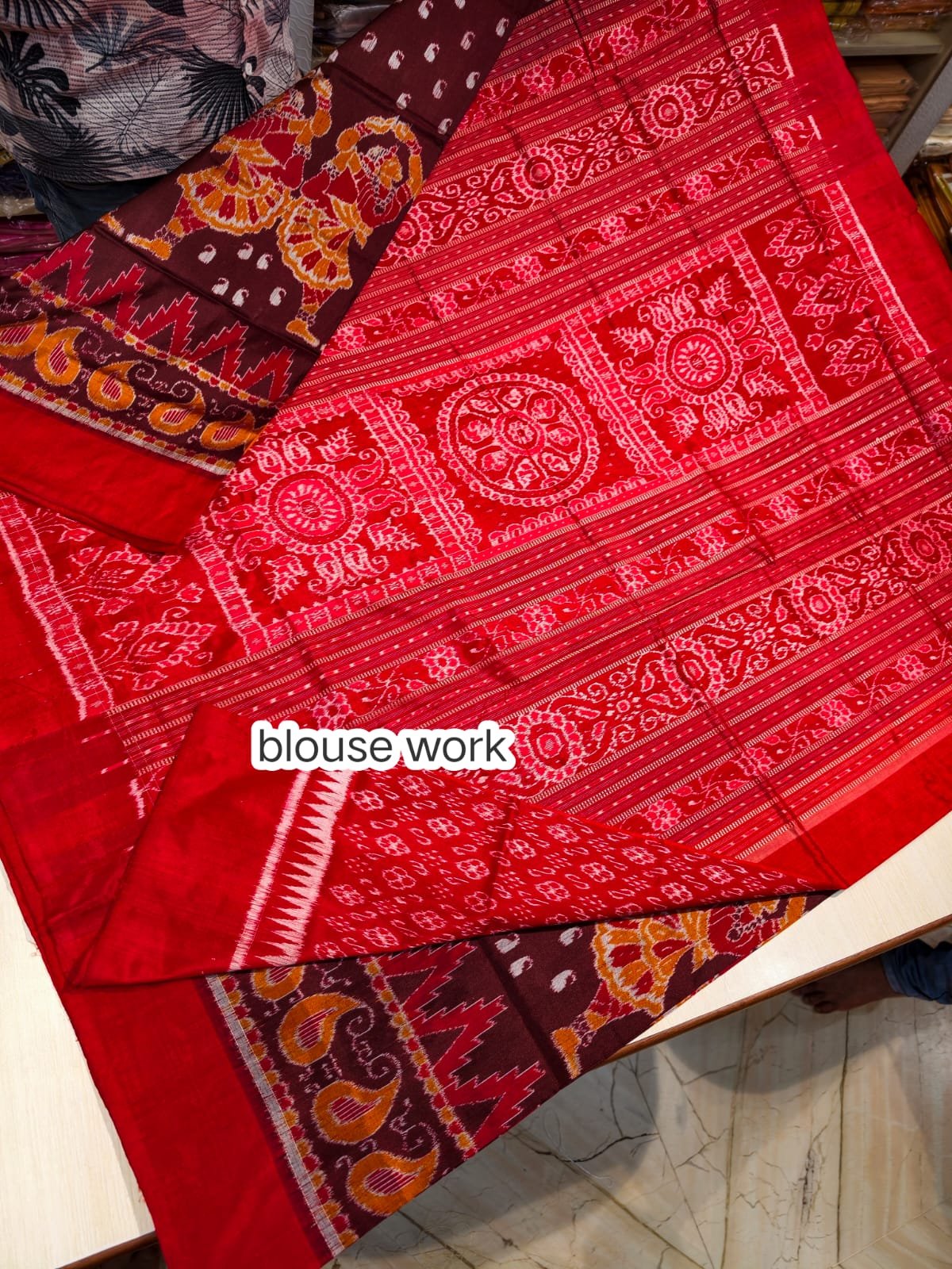 Pasapalli Checkered Saree